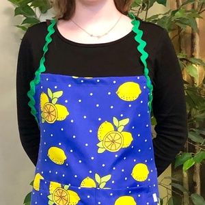 ✨☀️HOST PICK☀️✨ Andys Aprons!  “Blue Lemons”